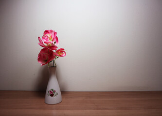 vase with flowers