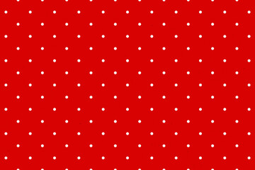 Red wrapping paper with dot pattern background