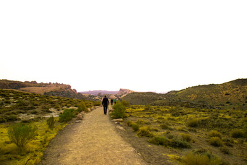 Obraz premium hiking in the mountains