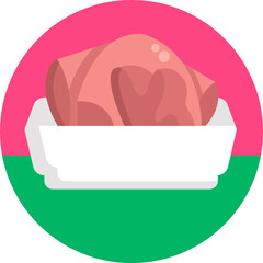 Fototapeta premium Japanese food icon. Sushi icon. Vector illustration. 