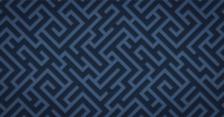 Blur effect background. Geometric illustration with maze. Labyrinth.