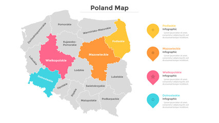 Obraz premium Infographic Vector Template