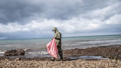 person on the beach