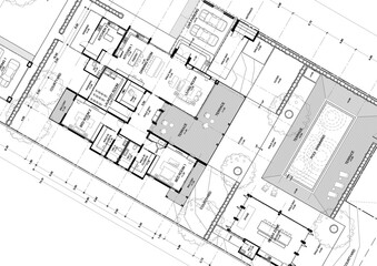 Write a blueprint architecture for building.