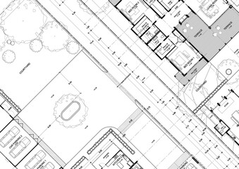 Write a blueprint architecture for building.