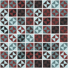 Abstract Geometric Pattern generative computational art illustration