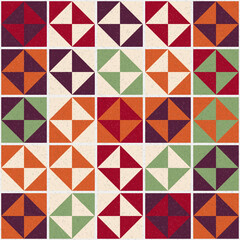 Obraz premium Abstract Geometric Pattern generative computational art illustration