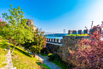 Rumeli Hisari Castle  view in Istanbul