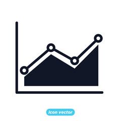 Chart and graph icon. Infographic icons. Financial Analytics symbol vector illustration.