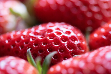 close up of raspberry