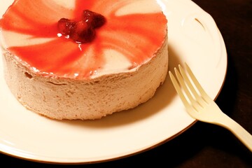 ストロベリークリームケーキ