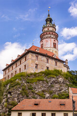 Fototapeta na wymiar Castle Cesky Krumlov, Czech Republic