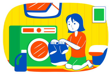 Weekend Fun Vector Illustration