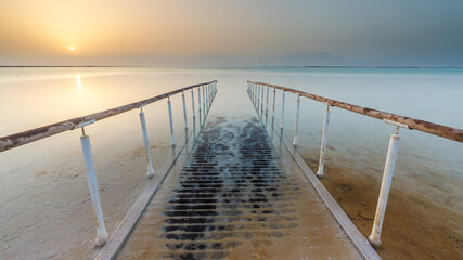 Plakat Beautiful view of the Dead Sea .