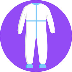 Covid-19 protection equipment icon. Personal equipment Icon.