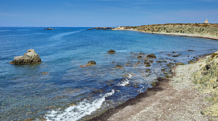 Cala del Faro en Nueva Tabarca (Alicante)