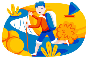 Holiday Vector Illustration.