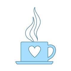 Valentine Day Coffee Icon