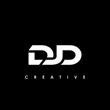 DJD Letter Initial Logo Design Template Vector Illustration