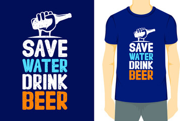 Beer T-shirt design 