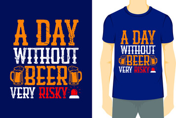 Beer T-shirt design 