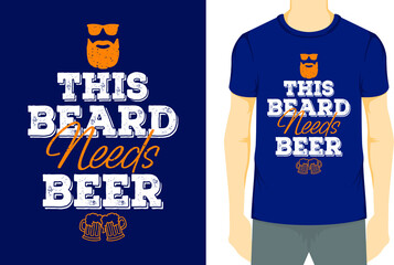 Beer T-shirt design 