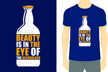 Beer T-shirt design 