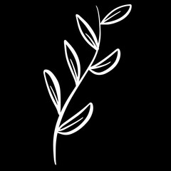 A Logo Design Of a Wildflower Flower Icon Buttercup, Daisy, Dandelion