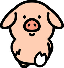 かわいいブタくん