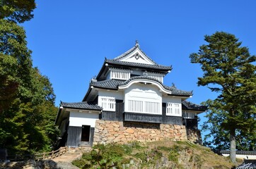 Fototapeta premium 備中松山城 天守閣