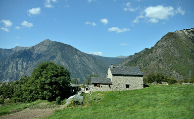 Road through Andorra