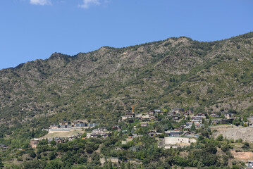Fototapeta na wymiar Andorra la Vella , 2014