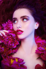 bright fuchsia makeup