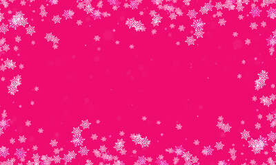 Obraz na płótnie Canvas Abstract snowflake icon pattern background.