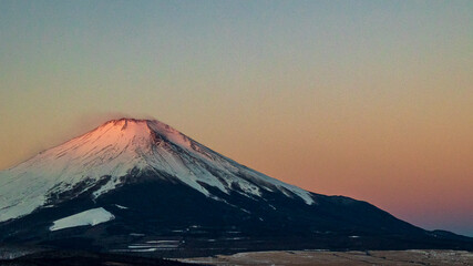 富士山　モルゲンロート