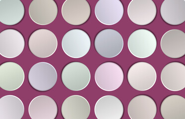 seamless pattern with circles