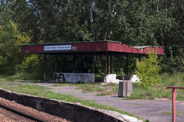 An abandoned railway depot - Urbex