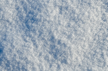 Obraz premium Snow seen from above as background