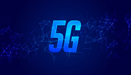 5g technology concept for high speed internet