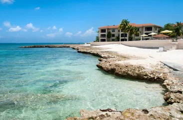 Photo sur Plexiglas Plage de Seven Mile, Grand Cayman Grand Cayman Rocky Seven Mile Beach