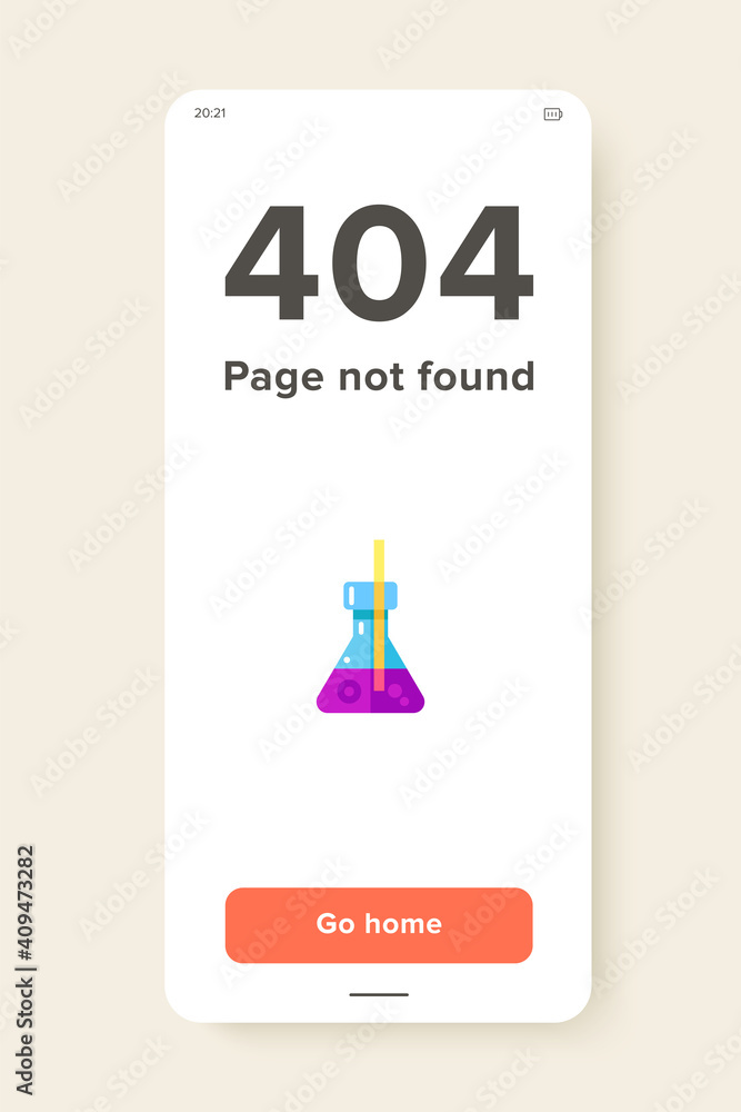 Aufkleber multicolored vector icon of erlenmeyer flask and red straw