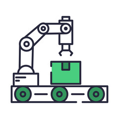 Conveyors machine icon

