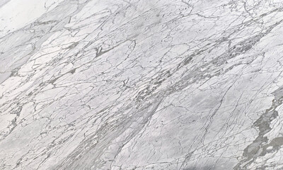 Naklejka premium white marble stone with light veins