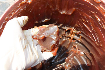 Grease used in industry