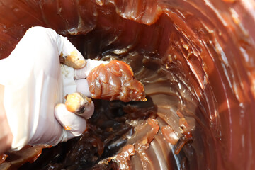 Grease used in industry