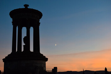Fototapeta premium monument at sunset