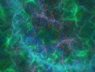 Imaginatory fractal background Image