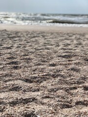 beach in the morning