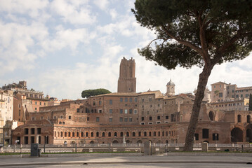 Fototapeta premium Forum Emperor Trajan. Rome. Italy