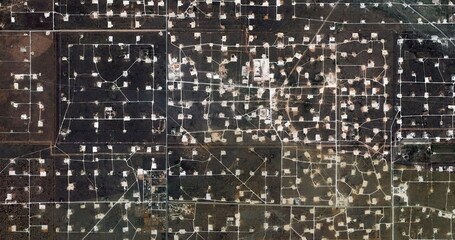 dream fields,   United States, abstract photography of relief drawings in  fields in the U.S.A....
